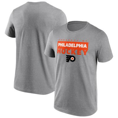 Philadelphia Flyers Fanatics Branded Gain Ground T-Shirt - Sportgrau - Herren Image
