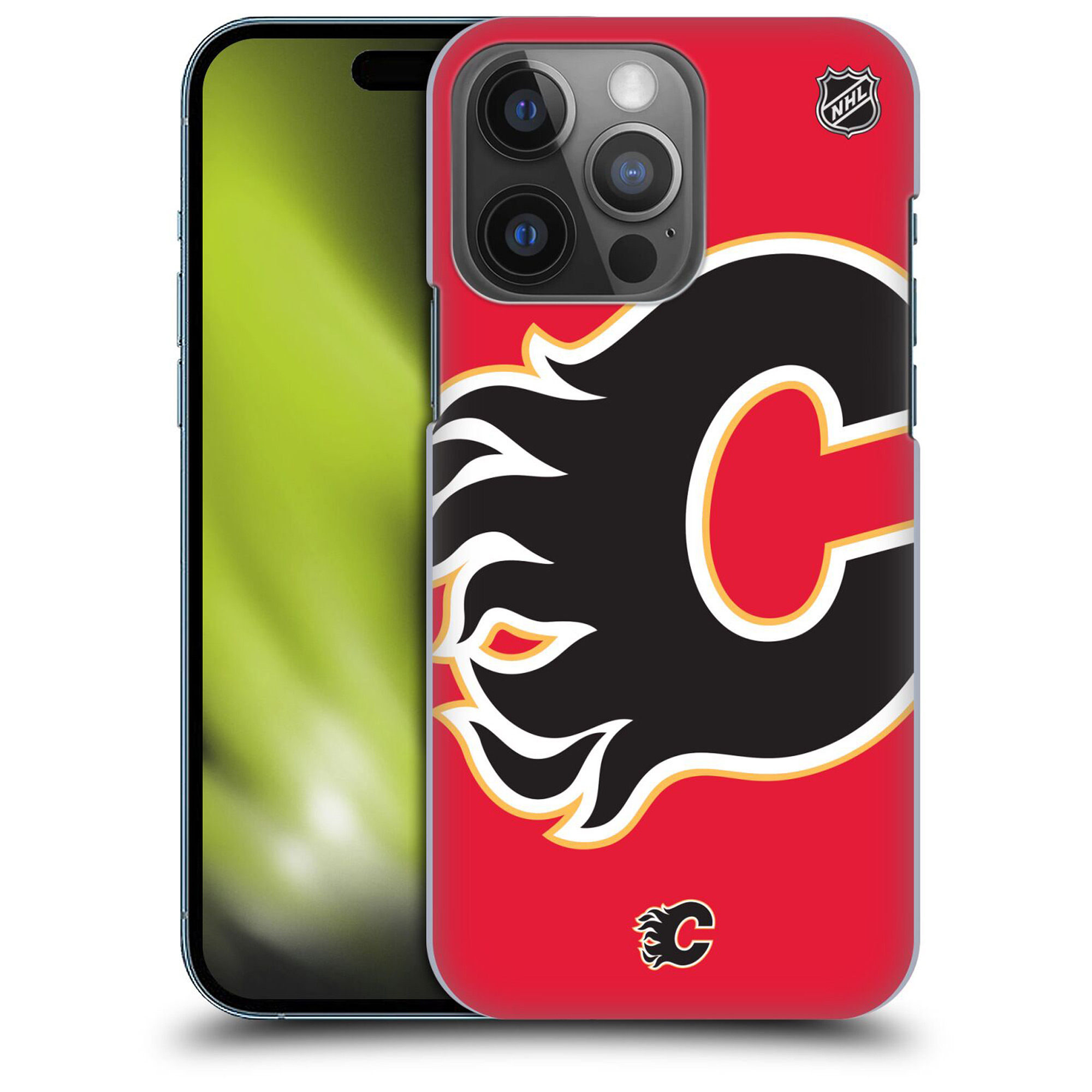Calgary Flames NHL Oversized Grafik Phone Case - iPhone Image