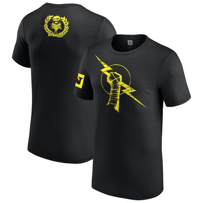 CM Punk Nexus Retro-T-Shirt – Schwarz – Herren Image
