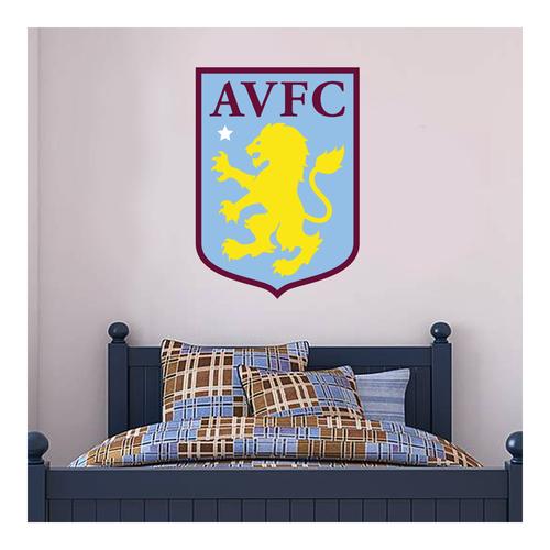 Aston Villa Crest Wandaufkleber – 90 cm x 65 cm