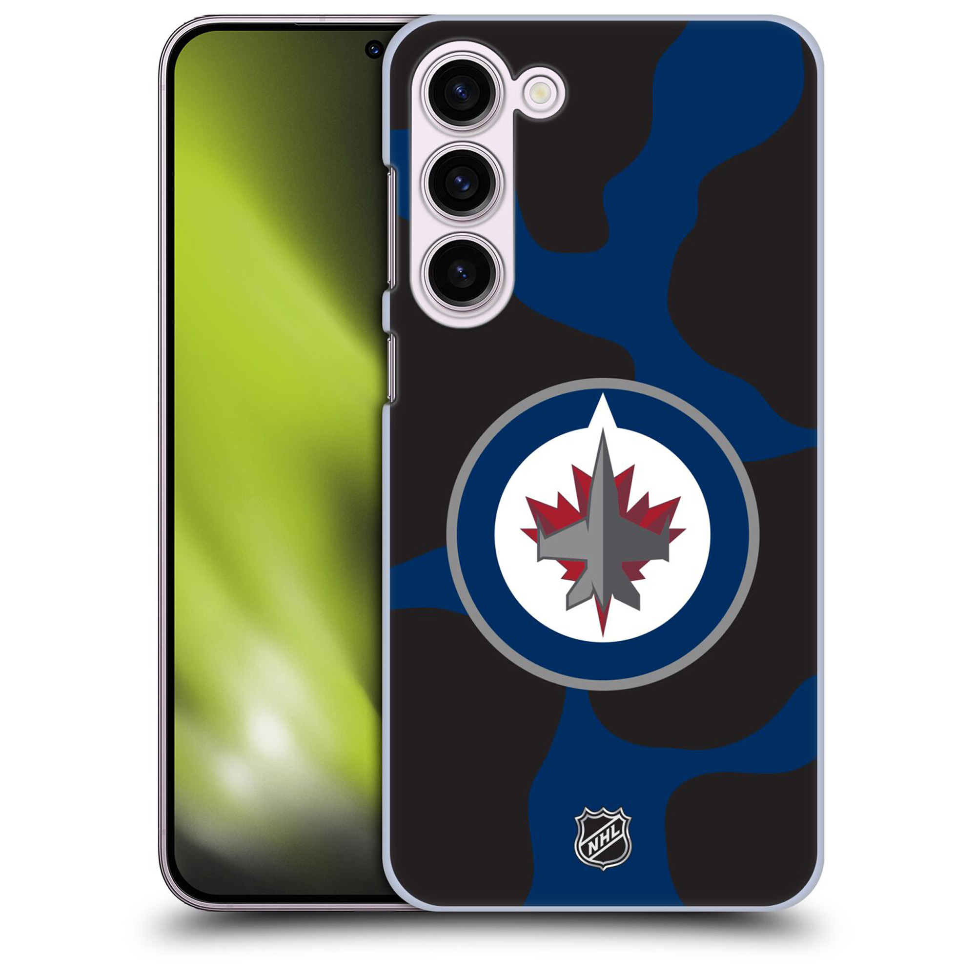 Winnipeg Jets NHL Cow Pattern Grafik Phone Case - Samsung Image