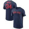 Nike David Ortiz Navy Boston Red Sox T-Shirt mit Namen und Nummer für Herren