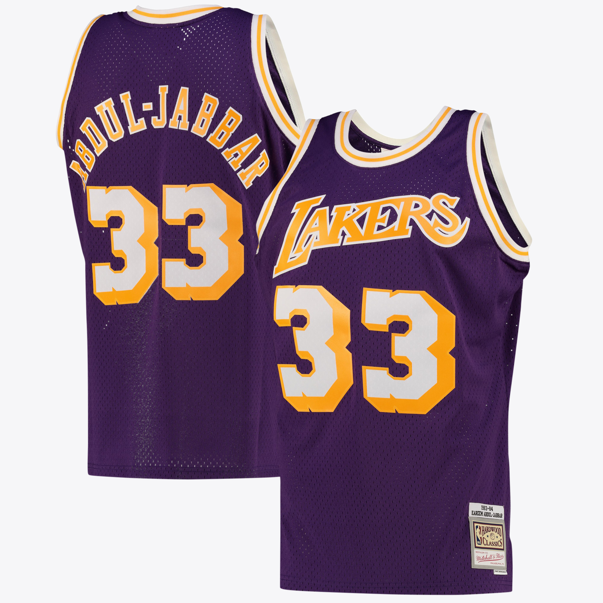 Los Angeles Lakers Swingman Alternativtrikot - Kareem Abdul-Jabbar Von Mitchell & Ness Image