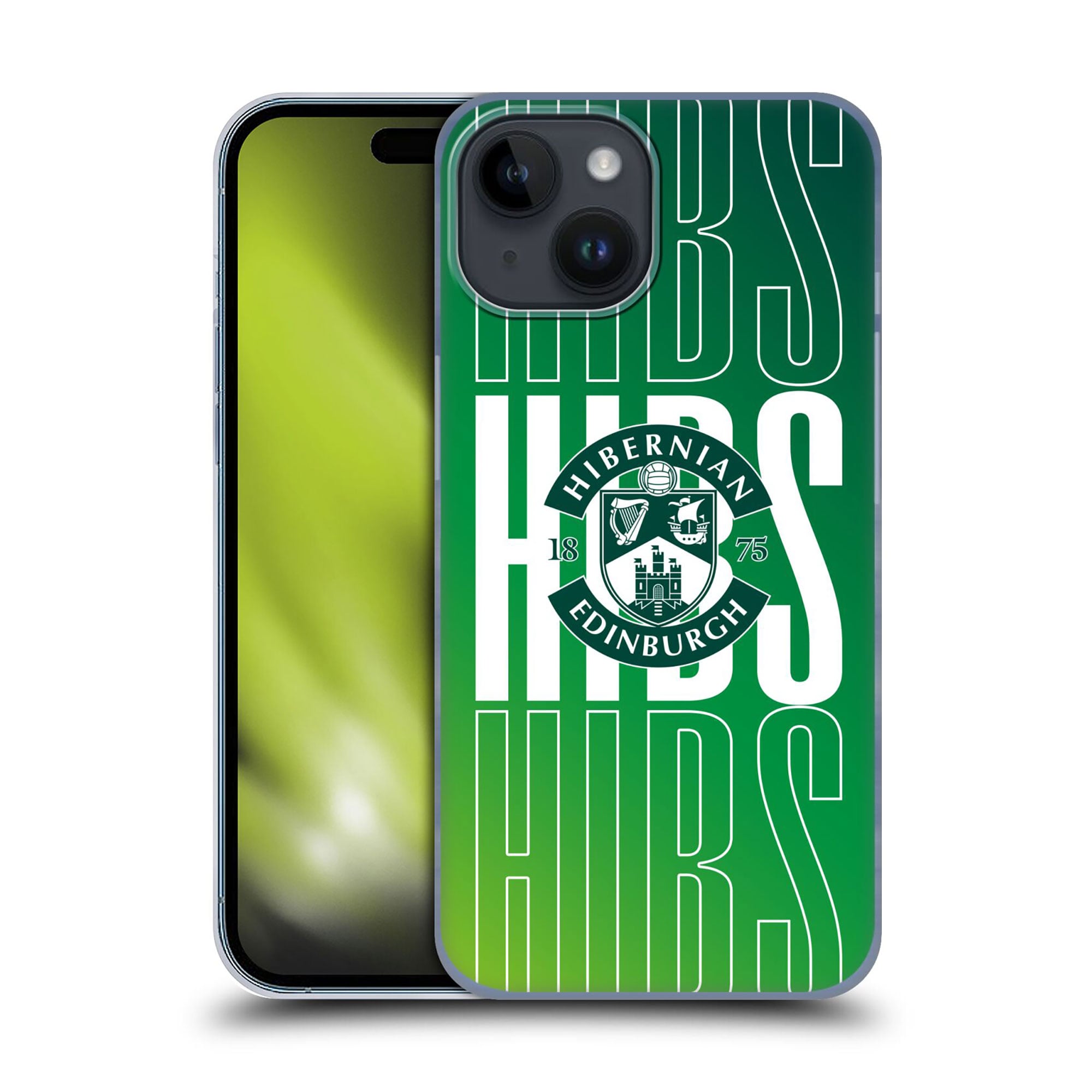 Coque de téléphone Hibernian Hibs Text - iPhone - No Gender Taille: 14 Pro Max