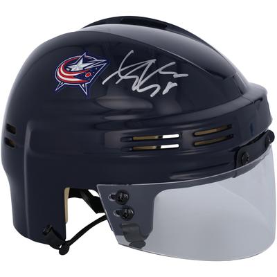 Autogramm-Minihelm von Adam Fantilli von den Columbus Blue Jackets Image