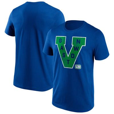 Vancouver Canucks Fanatics Branded Hometown Graphic T-Shirt – Königsblau – Herren Image