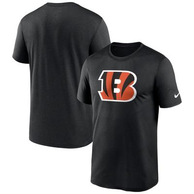 Nike Cincinnati Bengals Primetime Legend Logo Performance T-Shirt für Herren, Schwarz Image