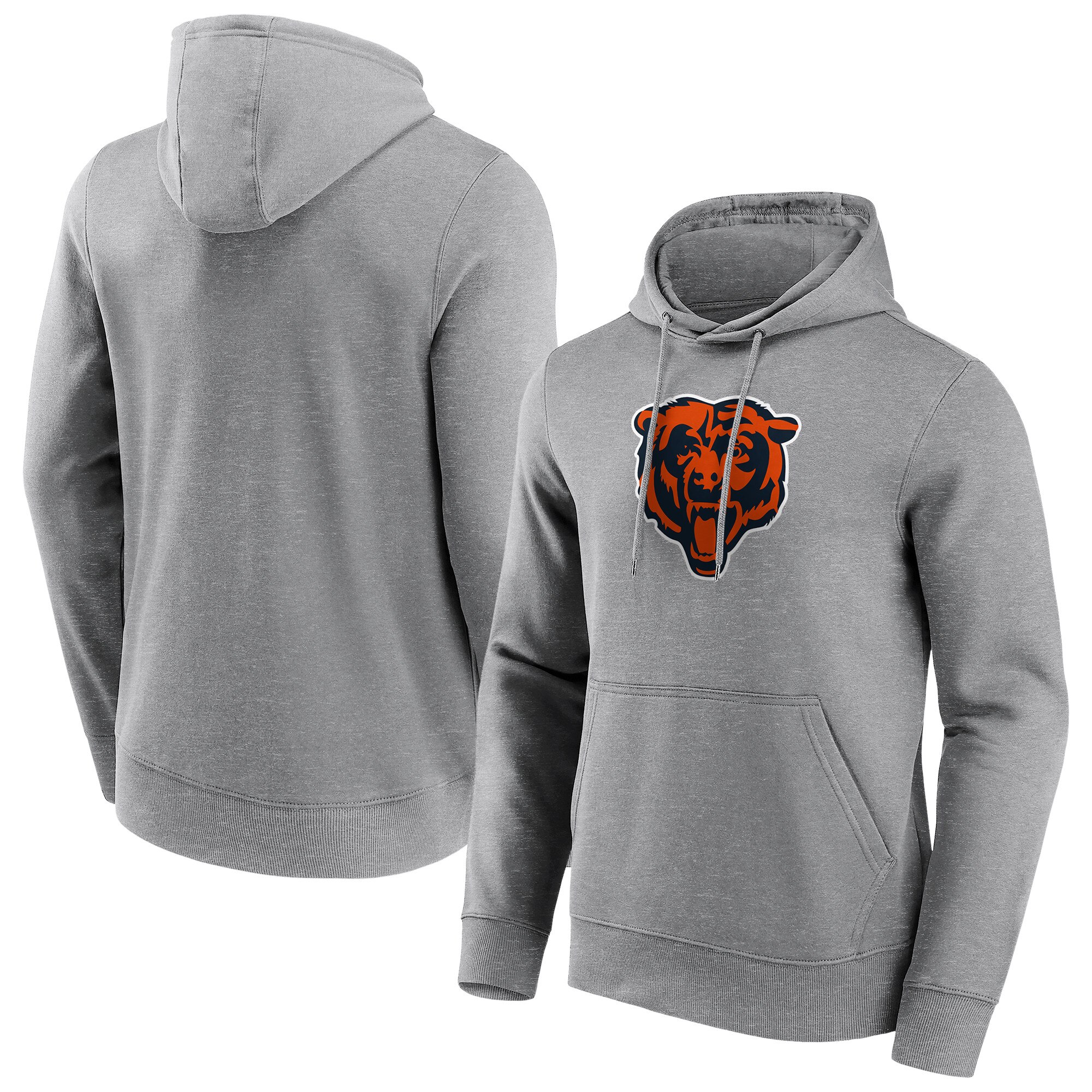 Chicago Bears Neutral Color Logo Hoodie - Herren - Groß & Groß Big Image