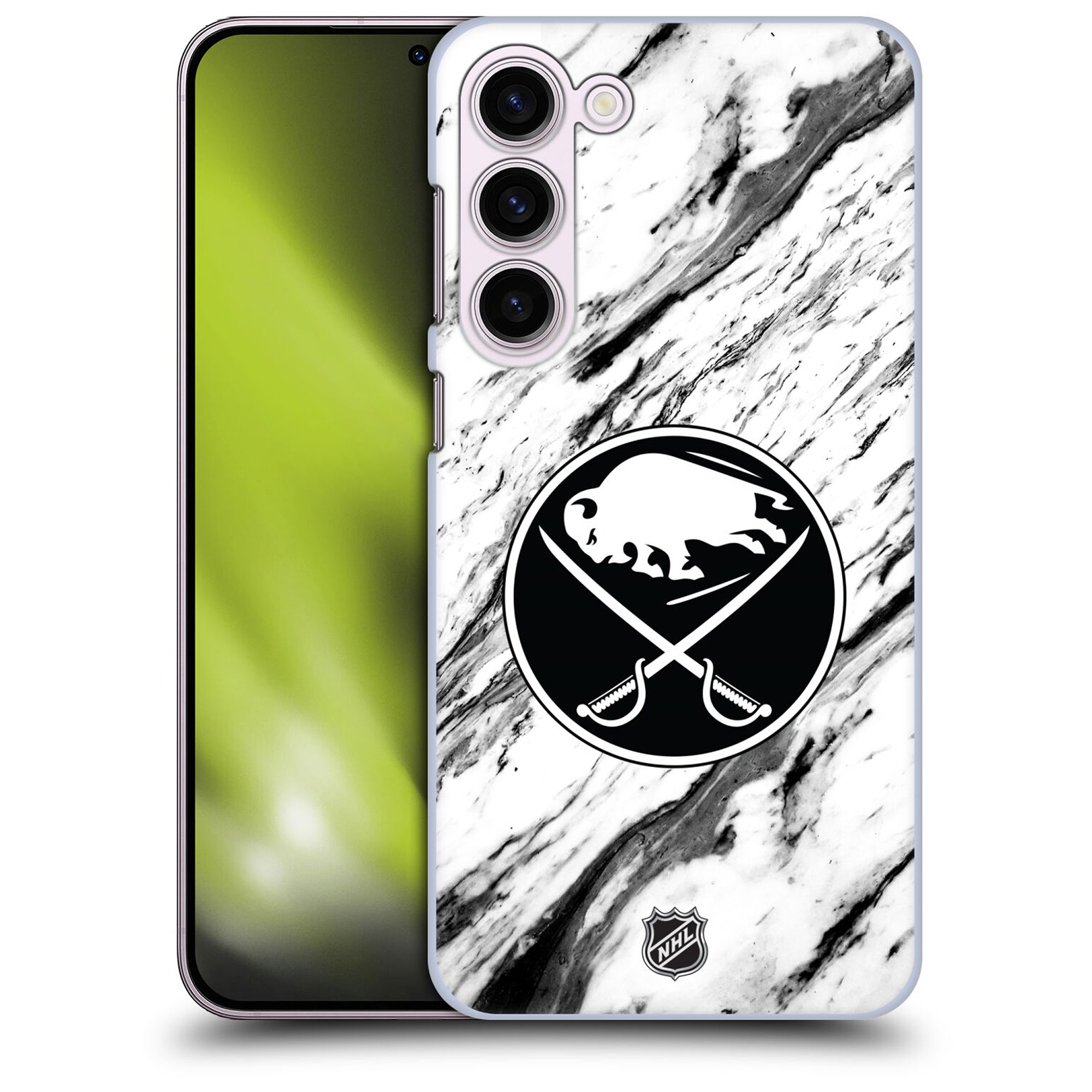 Buffalo Sabres NHL Marble Pattern Grafik Phone Case - Samsung Image