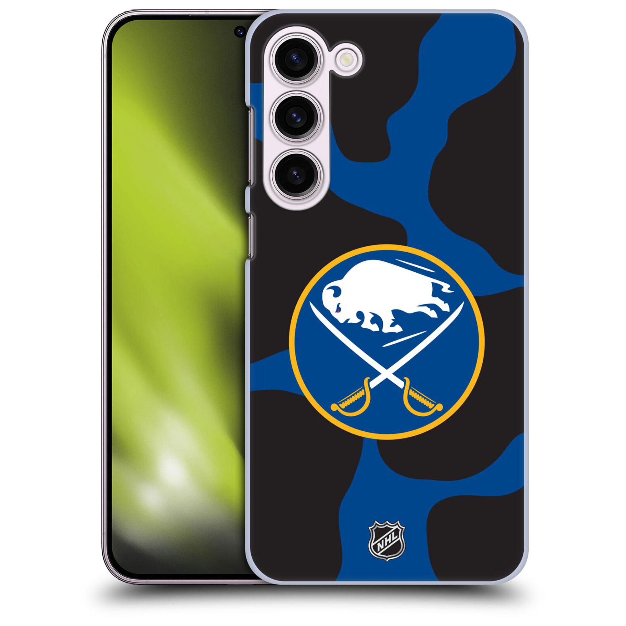 Buffalo Sabres NHL Cow Pattern Grafik Phone Case - Samsung Image