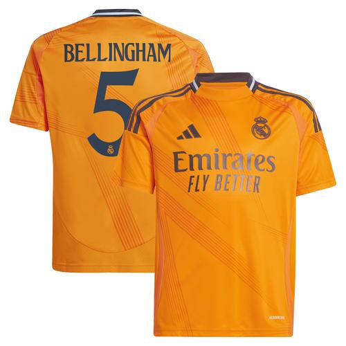 Real Madrid 24/25 adidas Auswärtstrikot - Kinder mit aufdruck Bellingham 5