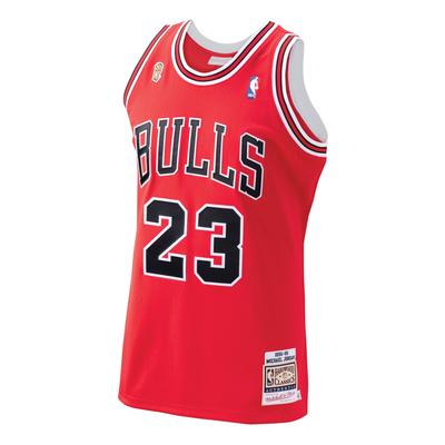 Chicago Bulls Michael Jordan 1995 Authentisches Heimtrikot von Mitchell & Ness - Herren Image