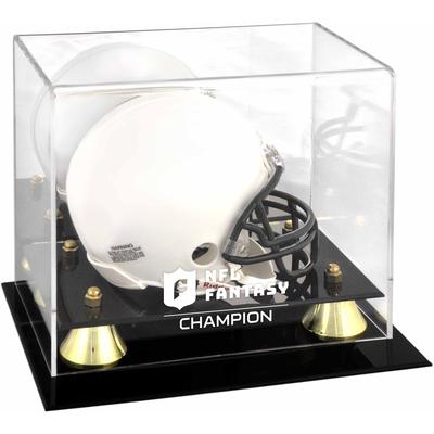 Mini-Vitrine mit goldenem NFL Fantasy Football Champion-Teamlogo Image