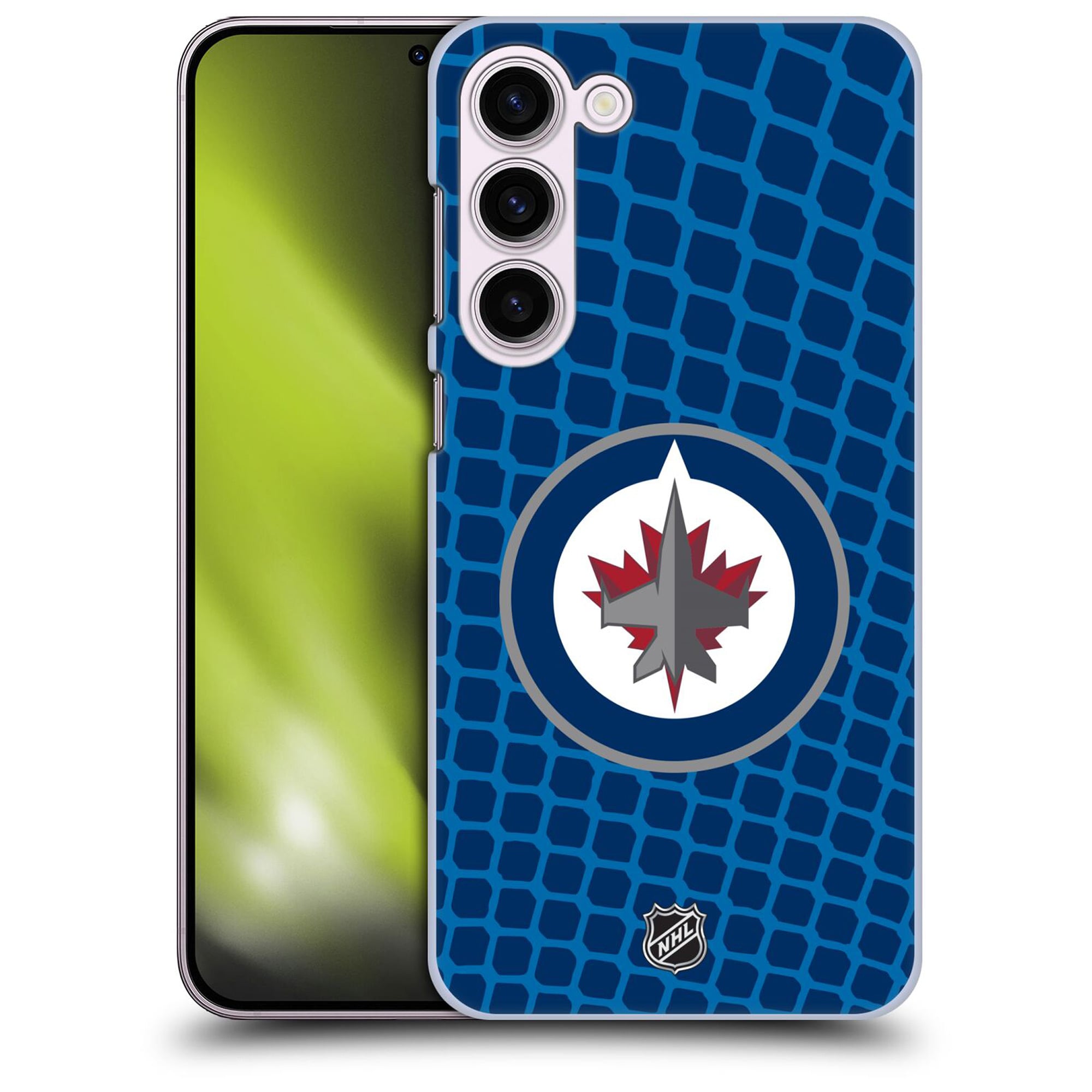 Coque Winnipeg Jets NHL Net Pattern Graphique Phone Case - Samsung - No Gender Taille: A53 5G