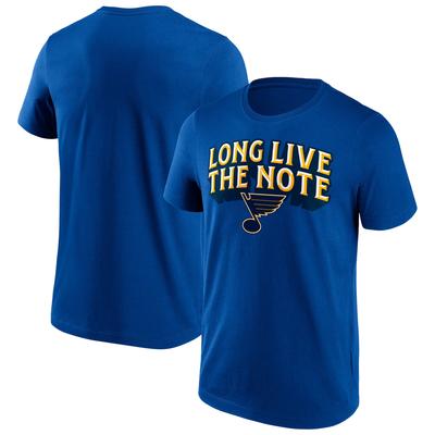 St. Louis Blues Fanatics Branded Hometown Graphic T-Shirt – Königsblau – Herren Image