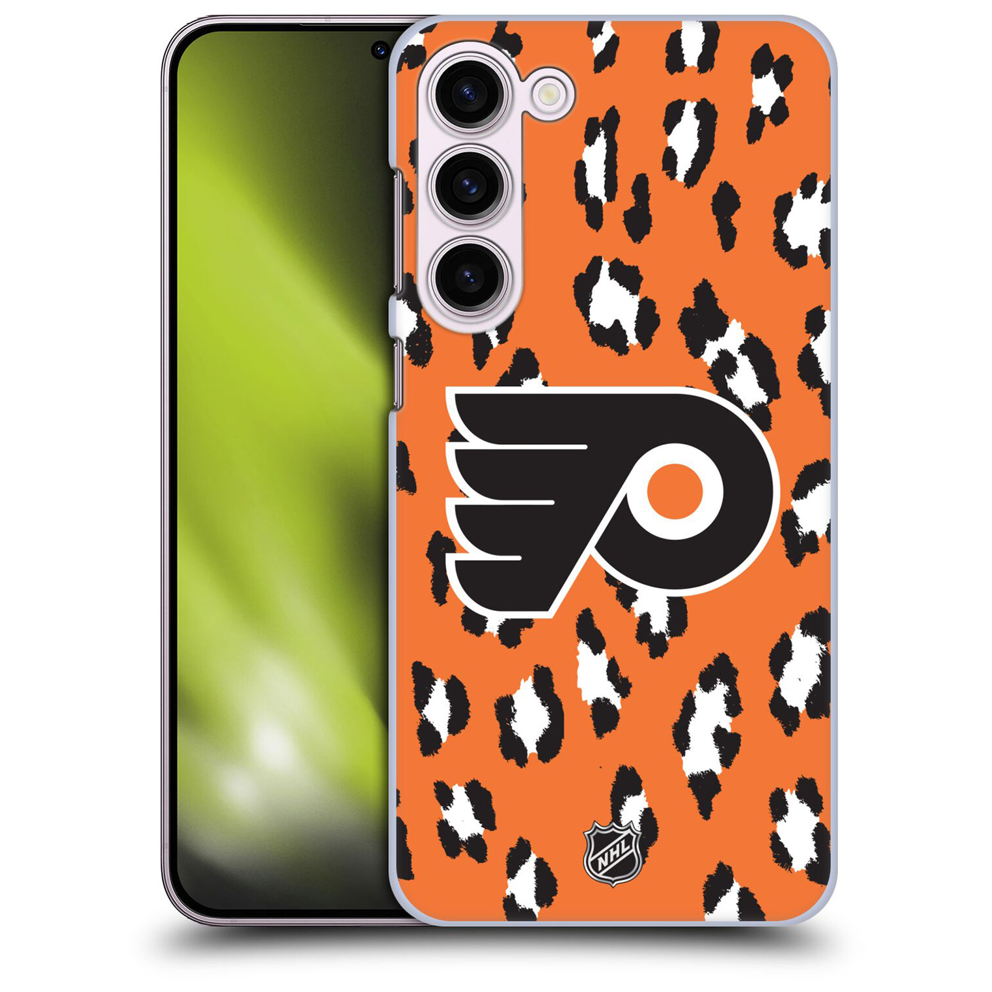 Philadelphia Flyers NHL Leopard Grafik Phone Case - Samsung Image