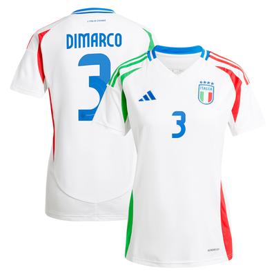 Italien 24 adidas Auswärtstrikot - Damen mit Aufdruck DiMarco 3 Image