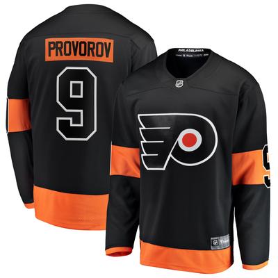 Philadelphia Flyers Fanatics Branded Alternate Breakaway Jersey - Ivan Provorov - Mens Image