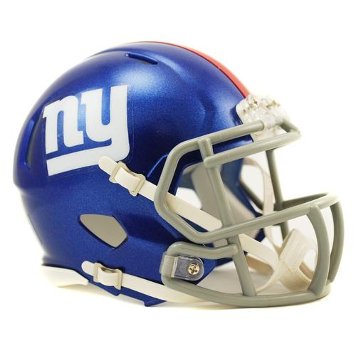 New York Giants Riddell Speed ​​Mini-Helm