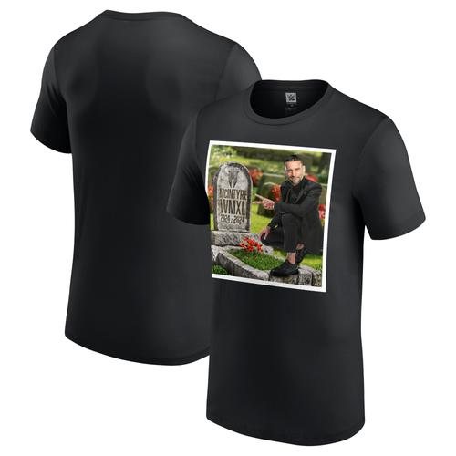 WWE CM Punk Peace Sign Pose T-Shirt - Schwarz - Herren