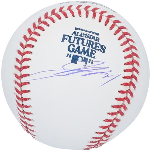 Jackson Holliday Baltimore Orioles signierter 2023 All-Star Futures Game Logo Baseball