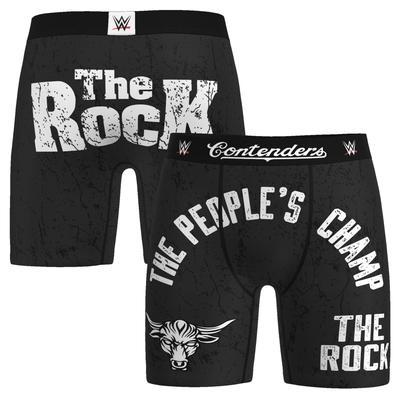 Contenders Clothing – Schwarze The Rock-Boxershorts für Herren Image