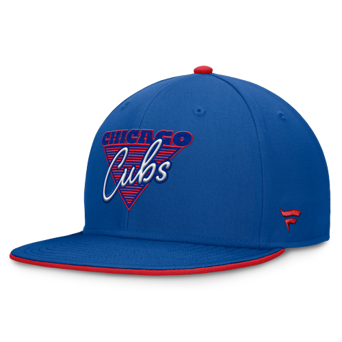 Chicago Cubs Flat Brim Fitted Cap