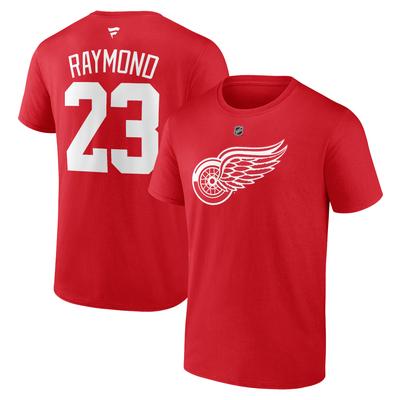 Detroit Red Wings NHL-Spieler-SS-T-Shirt Raymond Lucas Image