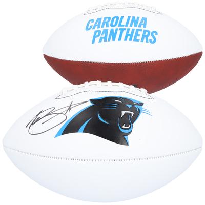 Bryce Young Carolina Panthers signierter Franklin White Panel Football Image