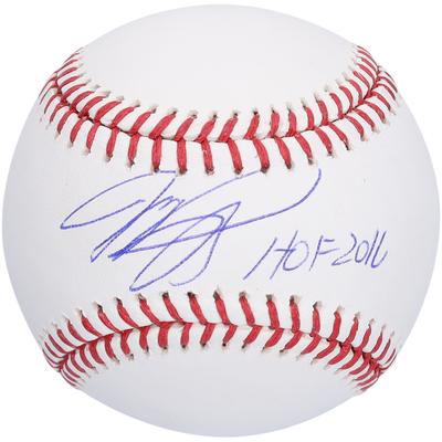 Von Mike Piazza signierter Baseball der New York Mets mit der Aufschrift „HOF 2016“ Image