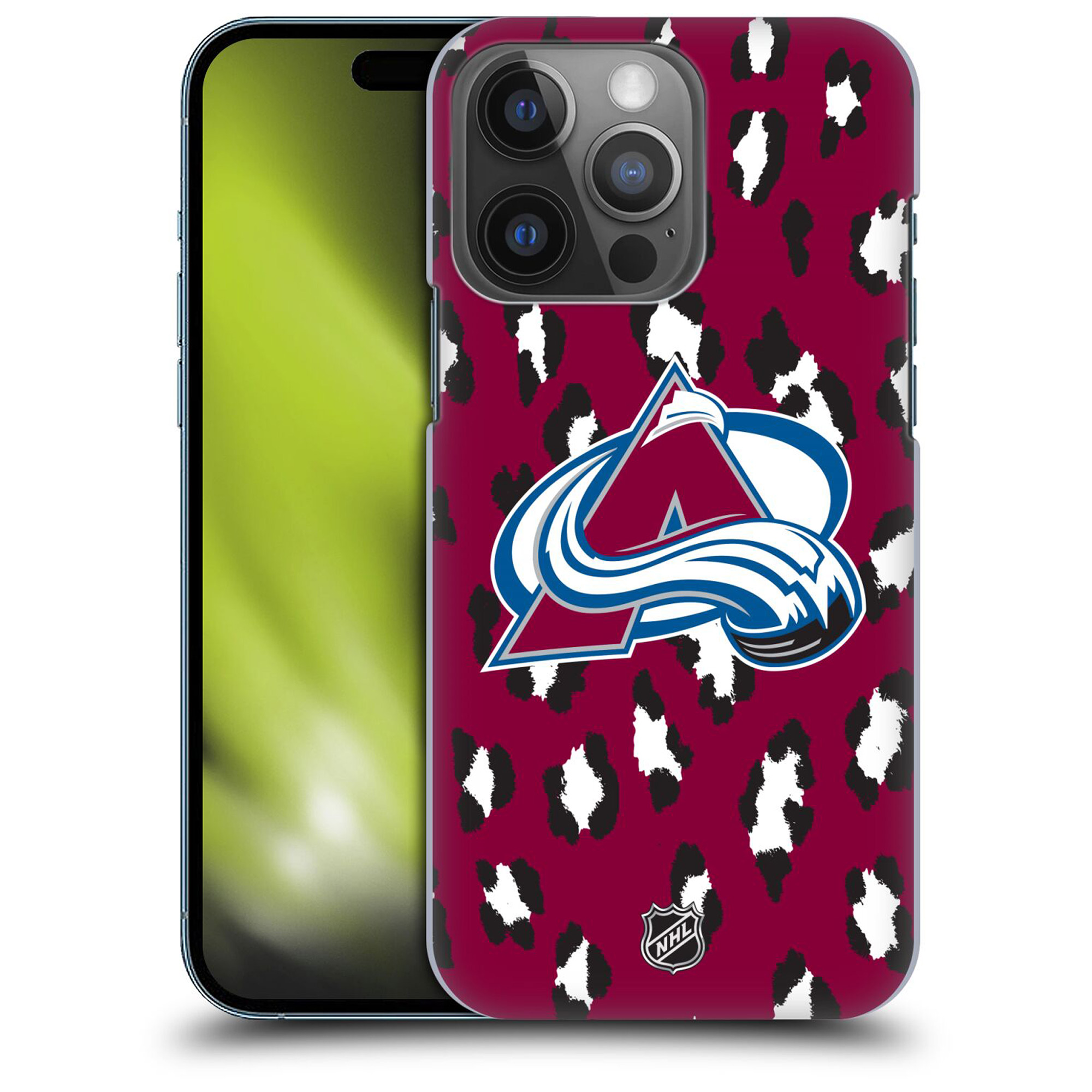 Colorado Avalanche NHL Leopard Grafik Phone Case - iPhone Image