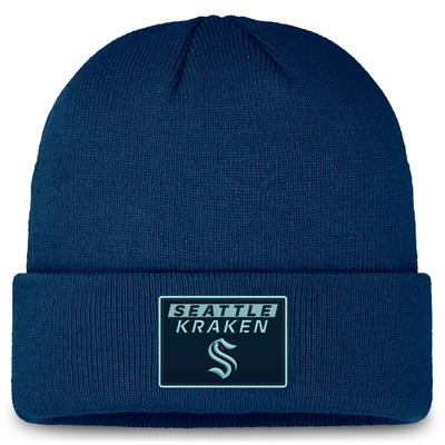 Seattle Kraken Authentic Pro Rink Prime Beanie mit Bündchen Image