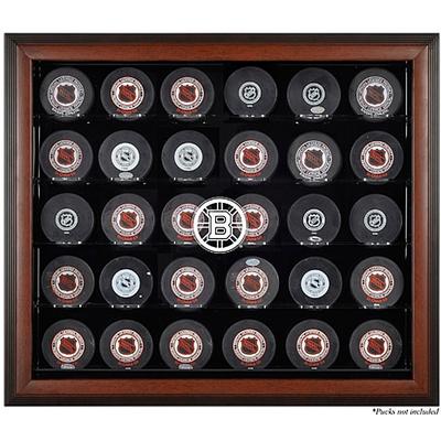 Braune Vitrine für 30 Pucks der Boston Bruins Image