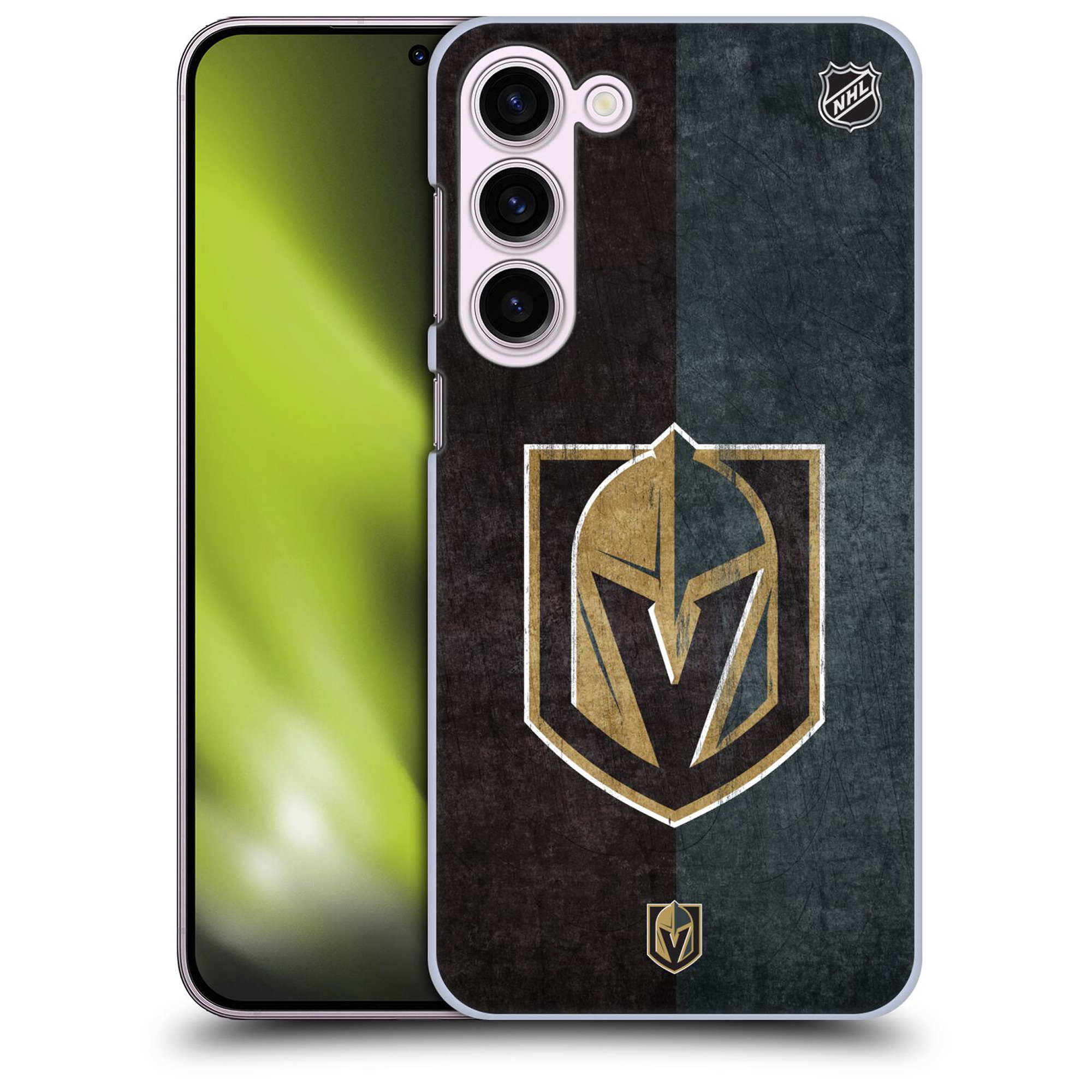 Vegas Golden Knights NHL Half Distressed Grafik Phone Case - Samsung Image