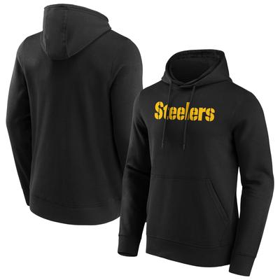 Pittsburgh Steelers Primary Color Wordmark Hoodie - Herren Image
