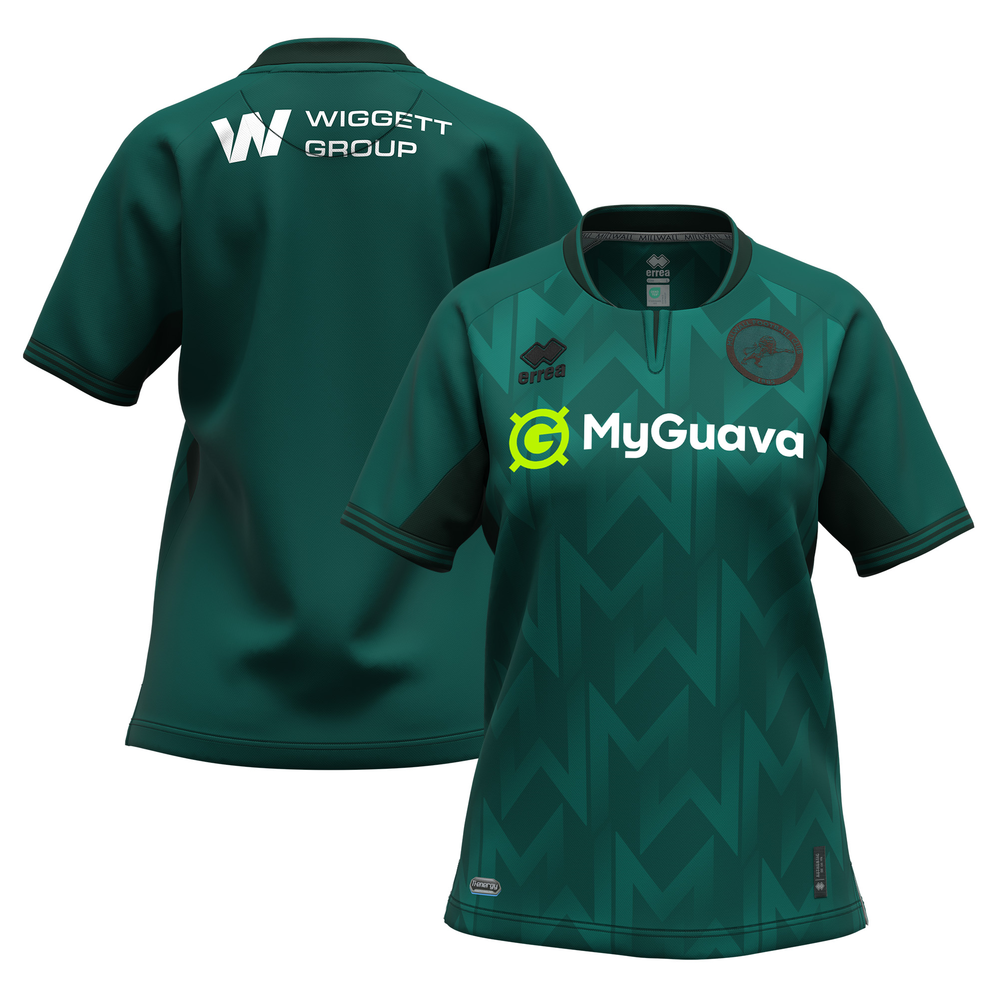 Millwall Errea Auswärtstrikot 2024-25 – Damen Image