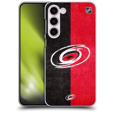 Carolina Hurricanes NHL Half Distressed Grafik Phone Case - Samsung Image