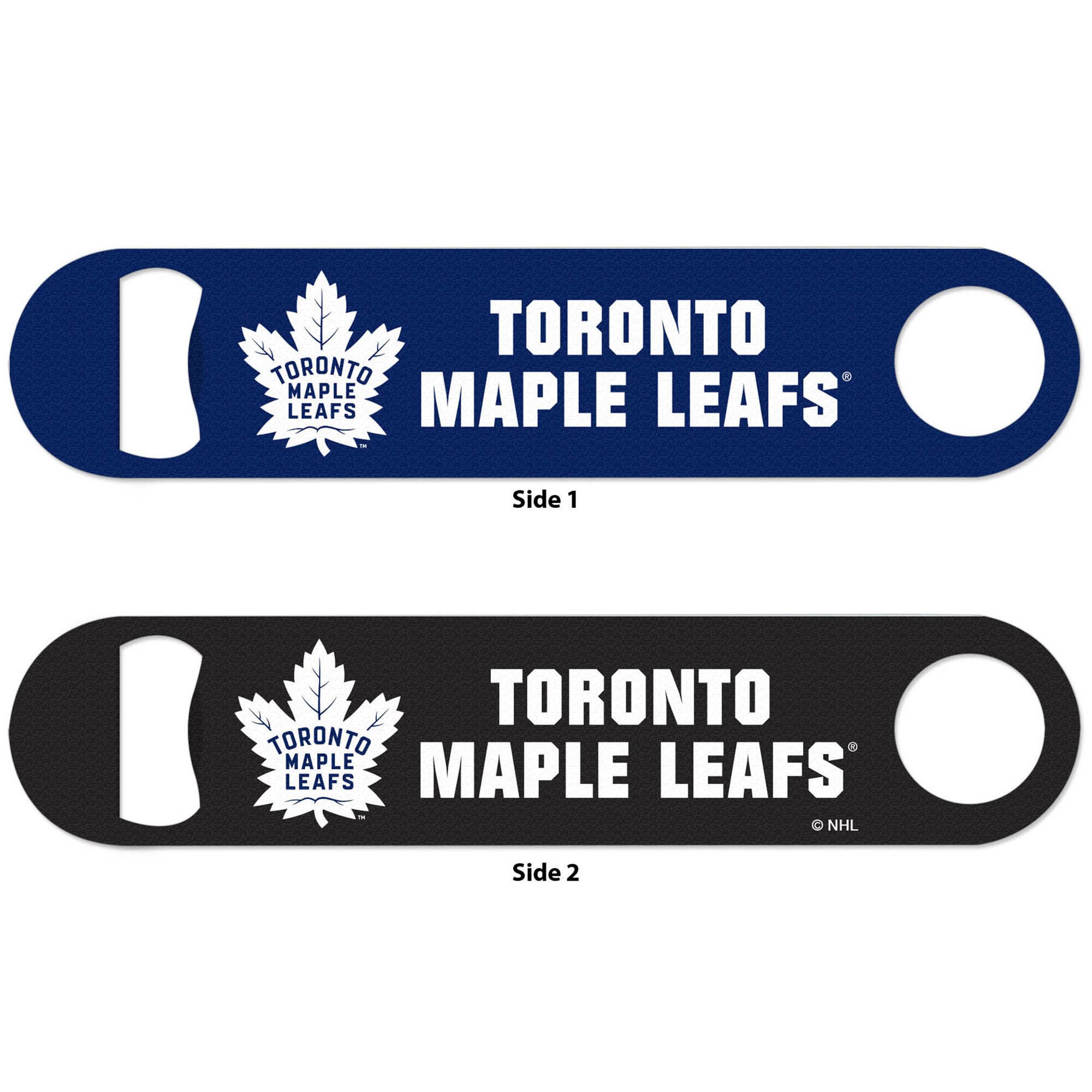 Toronto Maple Leafs Wincraft Flaschenöffner aus Metall – 2-seitig Image