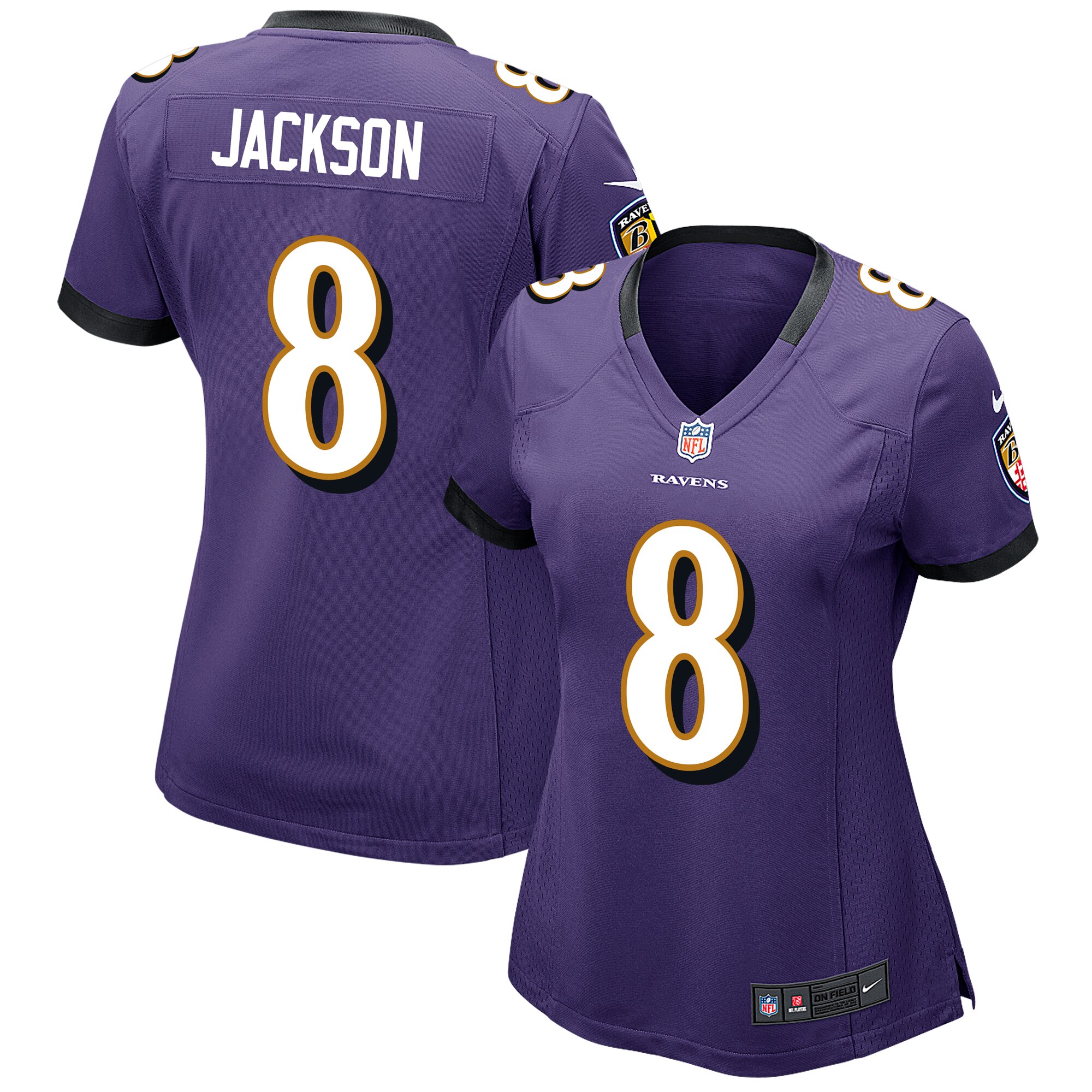 Baltimore Ravens Nike Game Heimtrikot - Lamar Jackson - Damen Image