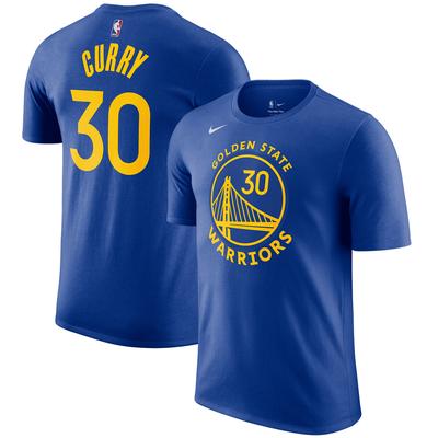Golden State Warriors Nike Name & Number Icon T-Shirt – Stephen Curry – Herren Image