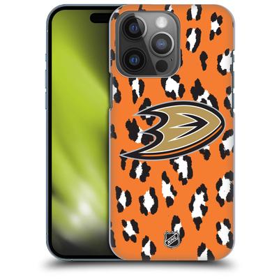 Anaheim Ducks NHL Leopard Grafik Phone Case - iPhone Image