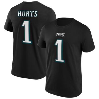Philadelphia Eagles T-Shirt mit alternativem Namen und Nummer - Jalen Hurts - Herren Image