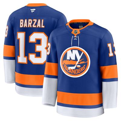 Mathew Barzal Royal New York Islanders Fanatics Premium-Heimtrikot für Herren Image