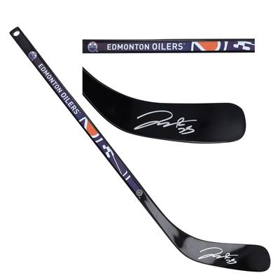 Darnell Nurse – Signierter Mini-Hockeyschläger aus Verbundwerkstoff der Edmonton Oilers Image