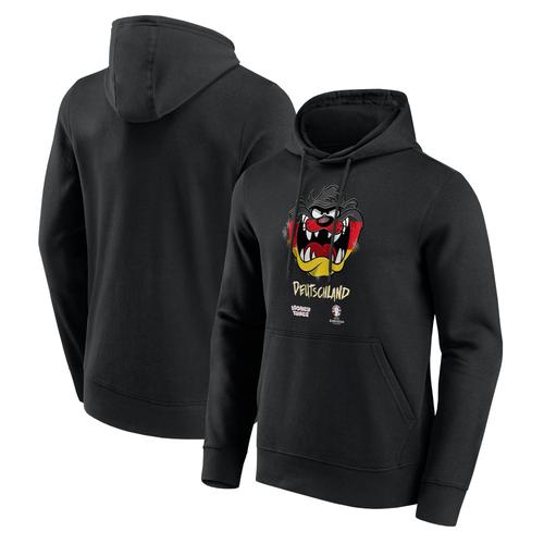 UEFA Deutschland Looney Tunes Taz Porträt Grafik Hoodie - Schwarz