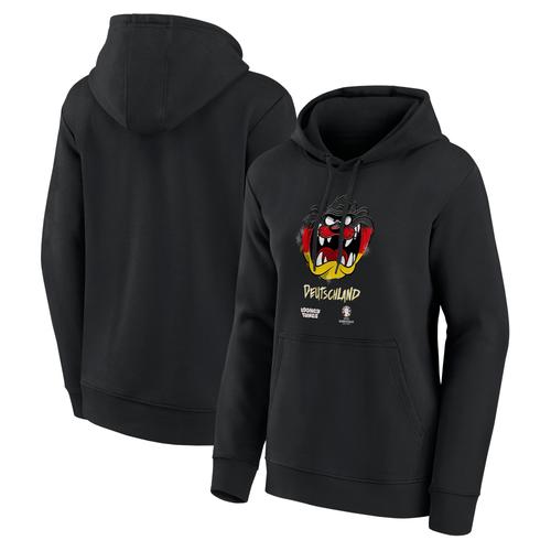 UEFA Deutschland Looney Tunes Taz Porträt Grafik Hoodie - Schwarz - Damen