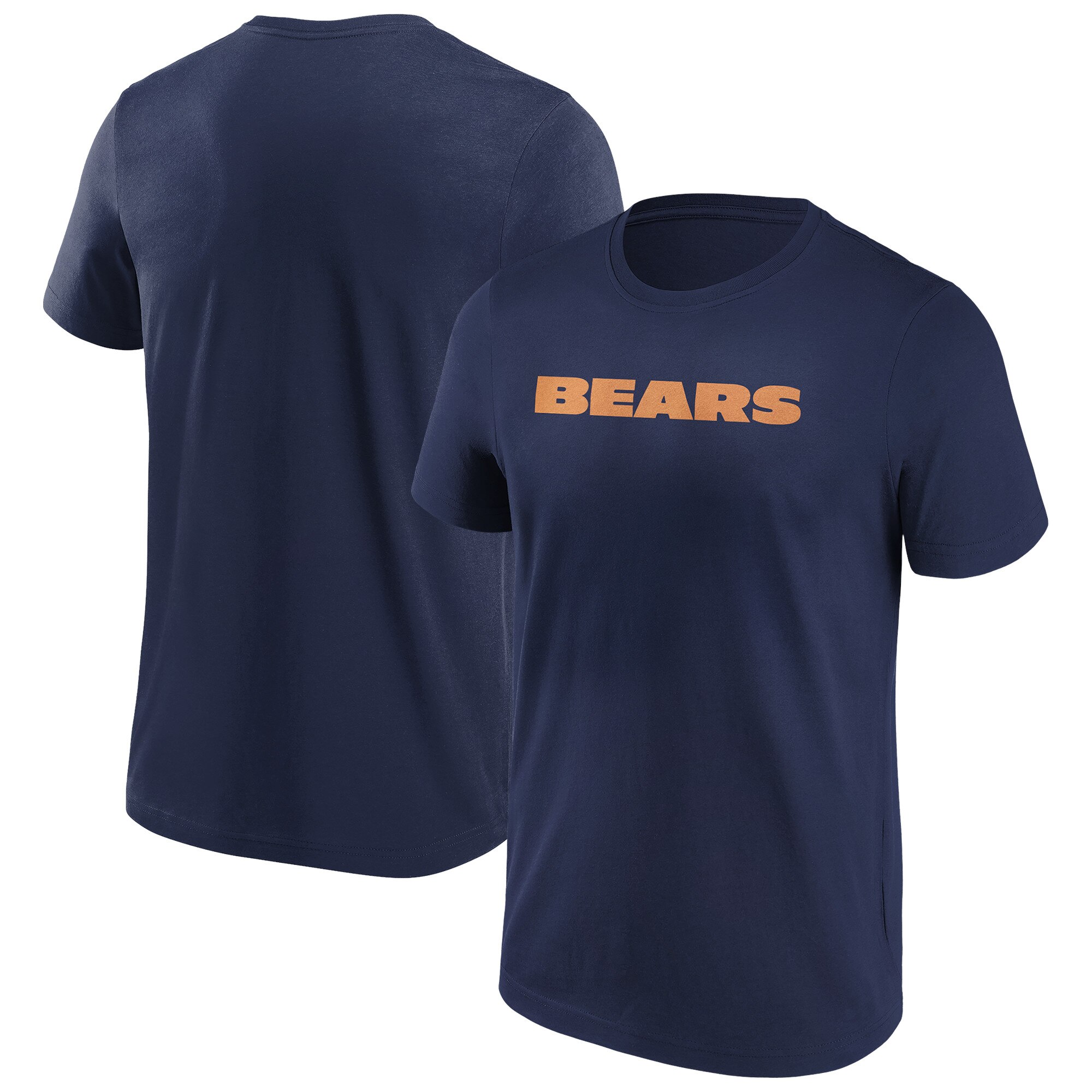 Chicago Bears T-Shirt in Primärfarbe mit Wortmarke - Herren - Groß & Groß Image