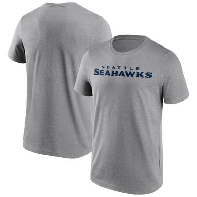 Seattle Seahawks T-Shirt mit neutraler Farbe und Wortmarke - Herren Image