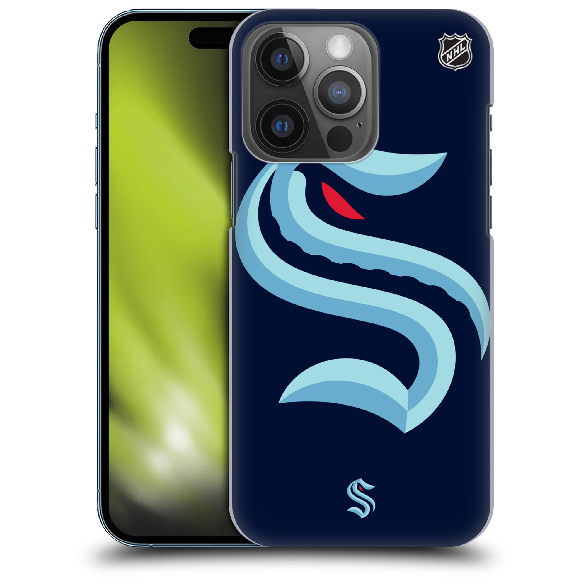 Seattle Kraken NHL Oversized Grafik Phone Case - iPhone Image
