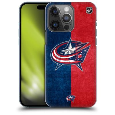 Columbus Blue Jackets NHL Half Distressed Grafik Phone Case - iPhone Image
